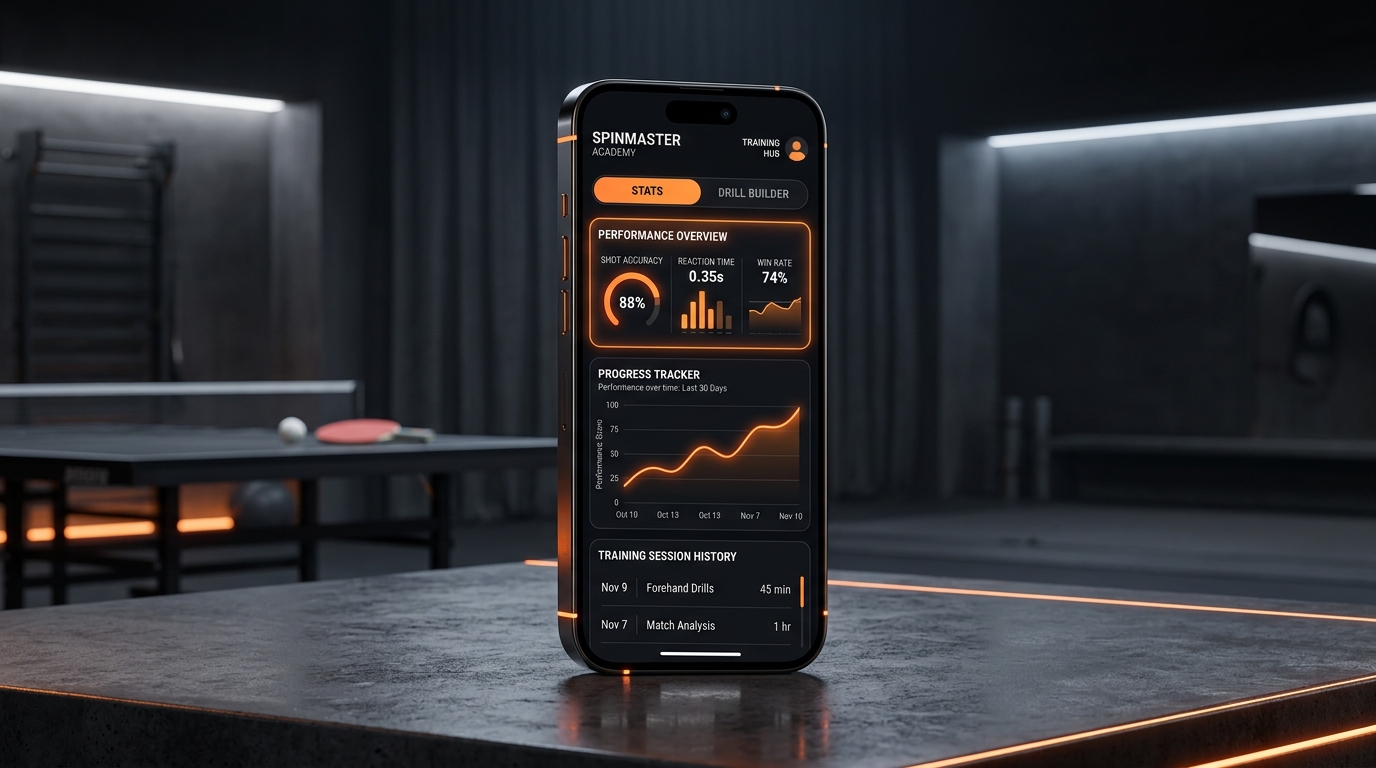 Ponger Mobile App Interface Mockup