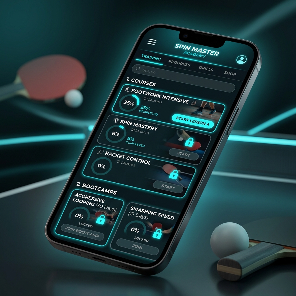 Bootcamps & Courses Module Screenshot Mockup